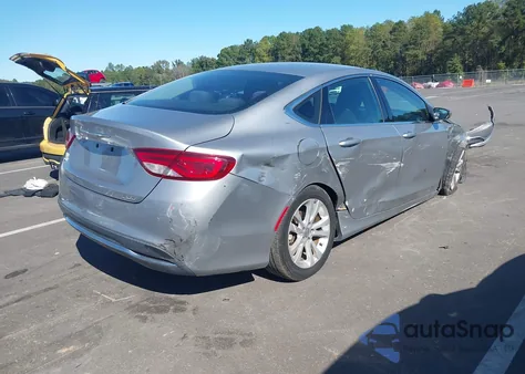 2015 Chrysler 200 Limited из США, поврежденный, VIN 1C3CCCABXFN652744